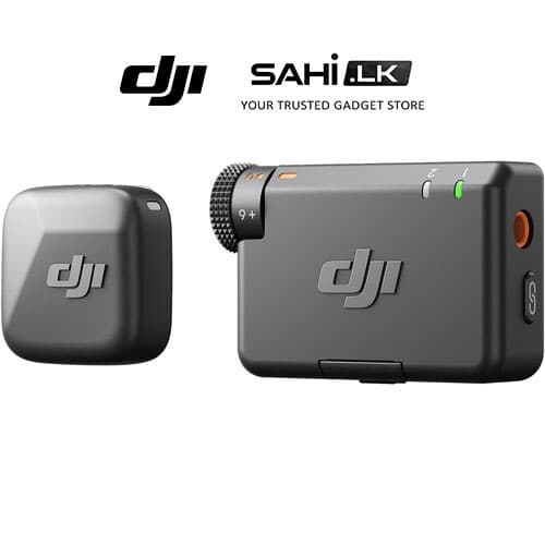 DJI Mic Mini Compact Wireless Microphone System for Camera & Smartphone (2.4 GHz)