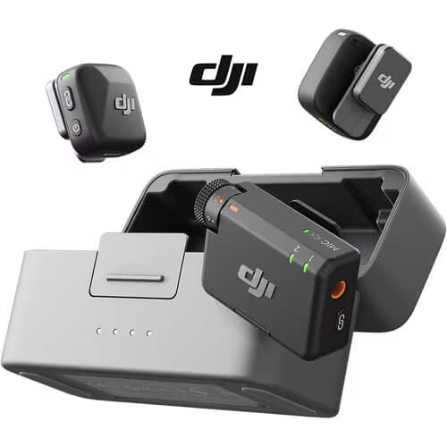Dji mic mini + soft box + M 300 Studio Light